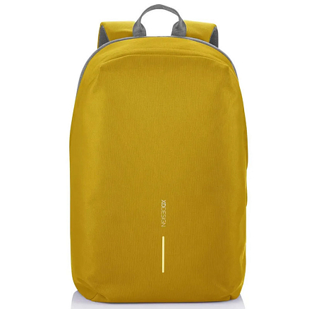 Рюкзак XD Design Bobby Soft с отделением для ноутбука до 15,6 дюйма и USB портом антивор желтый