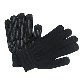 Перчатки трикотажные для емкостных дисплеев Greengo (Польша) N-06 черные