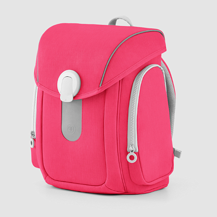 Рюкзак школьный Xiaomi Ninetygo Smart School Bag малиновый