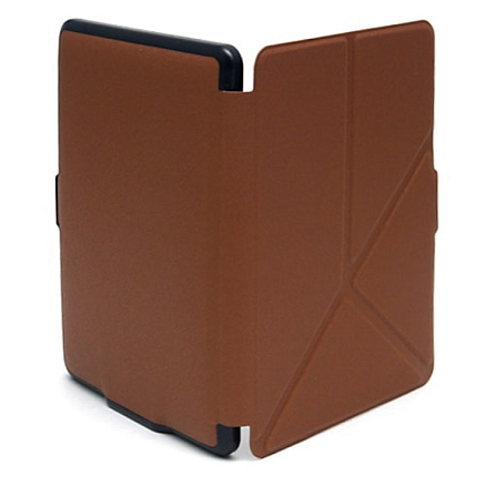 Чехол для Amazon Kindle Paperwhite (2015), 3 (2017) кожаный Nova-06 Origami коричневый