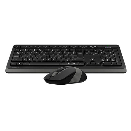 Набор клавиатура и мышь беспроводной A4Tech FSTyler FG1010 черно-серый