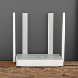 WI-FI маршрутизатор (роутер) 2.4/5 ГГц Keenetic Extra KN-1711 бело-серый