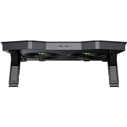 Подставка для ноутбука до 17 дюймов охлаждающая Havit F2072 черная