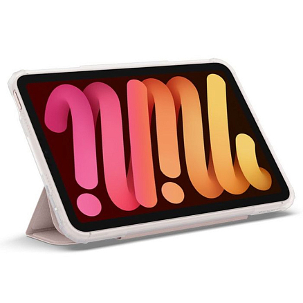 Чехол для iPad Mini 6 книжка Spigen Ultra Hybrid Pro розовый