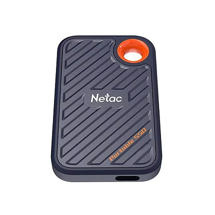 Внешний SSD накопитель Netac  ZX20 NT01ZX20-001T-32BL 1TB Type-C USB 3.2 Gen2 черный