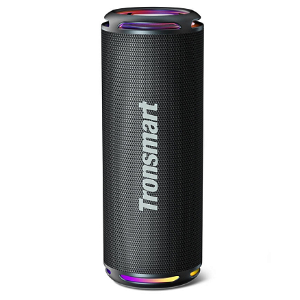 Портативная колонка Tronsmart T7 Lite с защитой от воды, подсветкой и поддержкой MicroSD карт черная