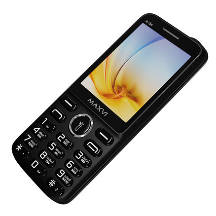 Мобильный телефон Maxvi K15n черный