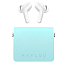 Наушники TWS беспроводные Bluetooth Haylou Lady Bag (цепочка) ANC вакуумные с микрофоном и активным шумоподавлением голубые