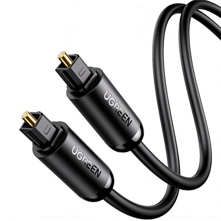 Кабель оптический Toslink - Toslink длина 1 м Ugreen AV122 черный