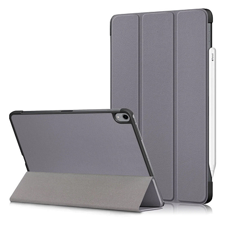 Чехол для iPad Air 2020 кожаный книжка IT Baggage серый