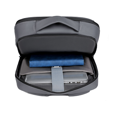 Рюкзак Miru MBP02 Emotion с отделением для ноутбука до 15,6 дюйма серый