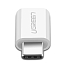 Переходник Type-C - MicroUSB (папа - мама) Ugreen US157 белый