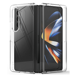 Чехол для Samsung Galaxy Z Fold 4 ультратонкий пластиковый Ringke Slim прозрачный