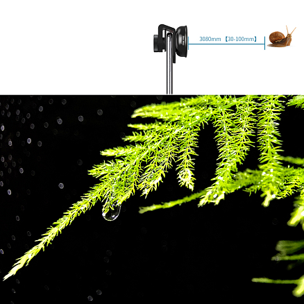 Объектив для телефона универсальный Macro 30-80mm Apexel APL-HD3080