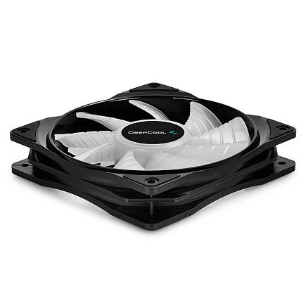 Вентилятор (кулер) для корпуса ПК Deepcool RF 120 с RGB-подсветкой комплект 3 шт.