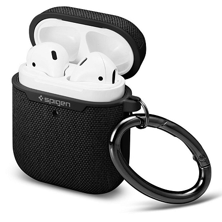 Чехол для наушников AirPods, AirPods 2 для полной защиты Spigen SGP Urban Fit черный
