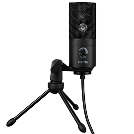 Микрофон для стрима Fifine K669B черный
