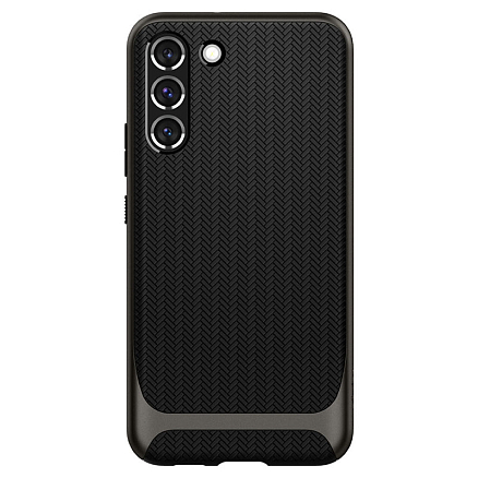 Чехол для Samsung Galaxy S22 гибридный Spigen Neo Hybrid черно-серый