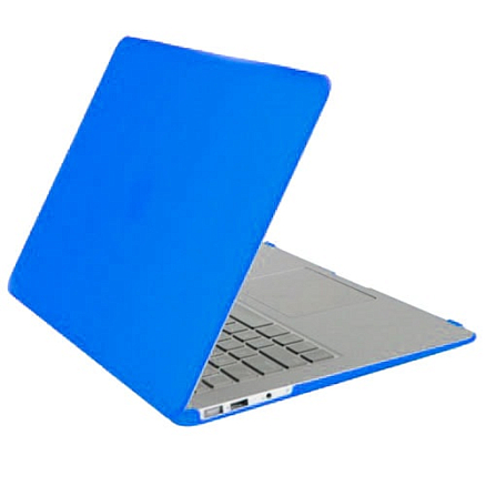 Чехол для Apple MacBook Pro 13 Retina A1502 пластиковый матовый Enkay Translucent Shell синий