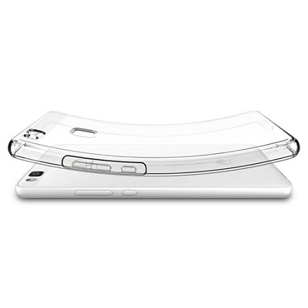 Чехол для Huawei P9 Lite гелевый ультратонкий Spigen SGP Liquid Crystal прозрачный