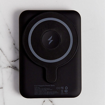 Внешний аккумулятор VLP Dual MagSafe Power Bank (черный)