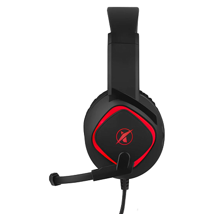 Наушники Niceboy Oryx X300 полноразмерные с микрофоном игровые черные 