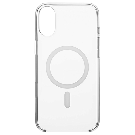 Чехол для iPhone 16 силиконовый Clear Case MagSafe прозрачный