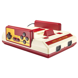 Игровая приставка Retro Genesis Classic HD 8Bit 300 игр с двумя геймпадами красно-белая