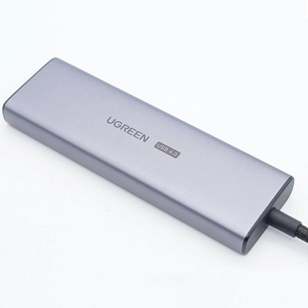 Хаб (разветвитель) Type-C - HDMI 8K, 2 х Type-C, 2 х USB 3.2 Ugreen CM500 серый