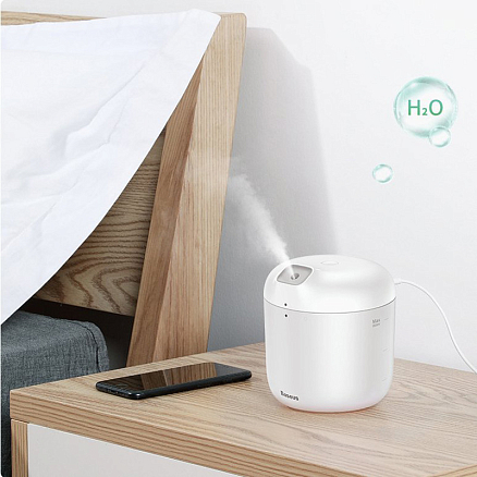 Увлажнитель воздуха с ночником Baseus Elephant белый