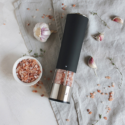 Электрическая мельница для специй Miru Velor черная