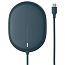 Беспроводная магнитная зарядка MagSafe для iPhone 15W с Type-C Baseus Light BS-W518 синяя
