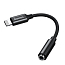 Переходник Lightning - 3,5 мм (папа - мама) 15 см Baseus L3.5 черный