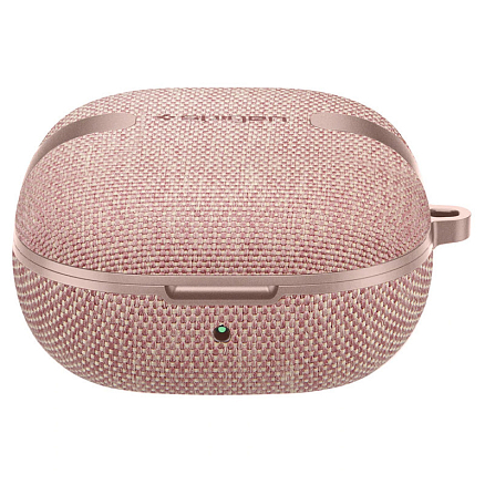 Чехол для наушников Samsung Galaxy Buds 2, Buds Live, Buds Pro для полной защиты Spigen Urban Fit розовый