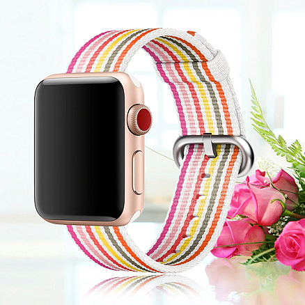 Ремешок-браслет для Apple Watch 42 и 44 мм текстильный Nova Nylon N3-3