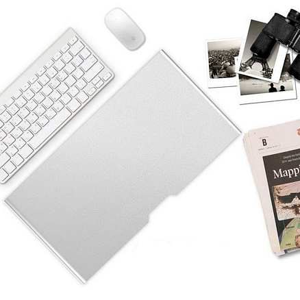 Подставка для ноутбука или монитора Evolution MS101 металлическая серебристая