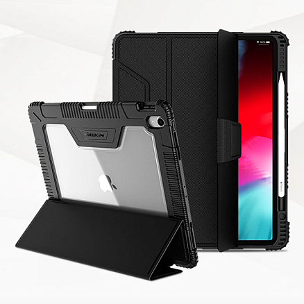Чехол для iPad Pro 12.9 2018 гибридный Nillkin Bumper черный