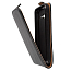 Чехол для Alcatel One Touch Pixi 4 кожаный - блокнот Forever Sligo Plus New черный