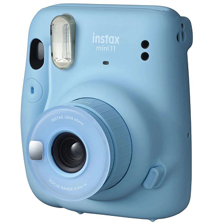 Фотоаппарат мгновенной печати Fujifilm Instax Mini 11 светло-голубой