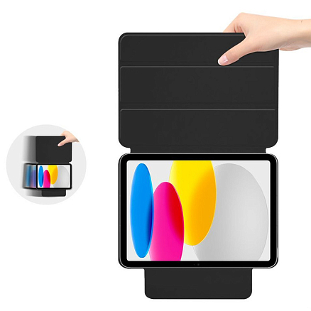 Чехол для Apple iPad 10.9 2022 книжка Tech-Protect SmartCase Magnetic черный