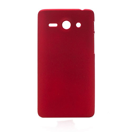 Чехол для Huawei Ascend Y530 пластиковый тонкий Nova PlasticHard красный