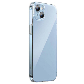 Чехол для iPhone 14 Plus силиконовый Baseus Simple прозрачный