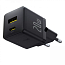 Зарядное устройство сетевое с USB и Type-C входами 3А 20W с кабелем Type-C 60W Baseus Palm (быстрая зарядка PD) черное