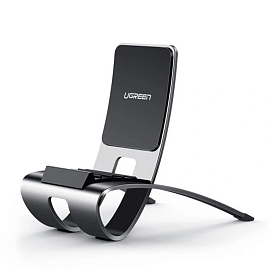 Подставка для телефона или планшета Ugreen LP141 металлическая серебристая