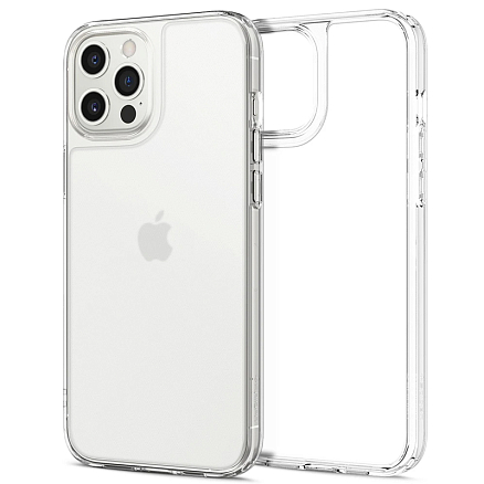 Чехол для iPhone 12 Pro Max гибридный Spigen Quartz Hybrid прозрачный матовый
