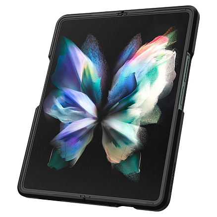 Чехол для Samsung Galaxy Z Fold 3 гибридный для экстремальной защиты Spigen Tough Armor черный