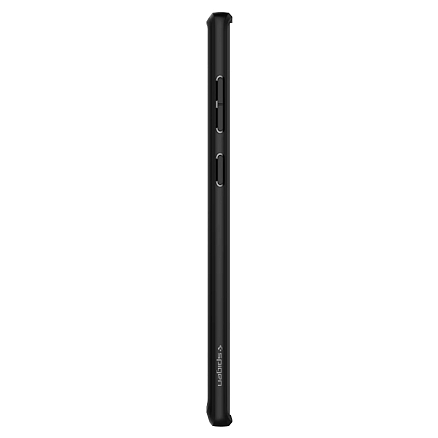 Чехол для Samsung Galaxy Note 10 гибридный Spigen SGP Ultra Hybrid прозрачно-черный матовый