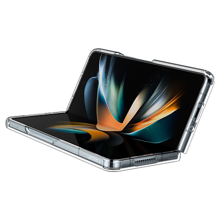 Чехол для Samsung Galaxy Z Fold 4 гибридный для экстремальной защиты Spigen SGP Crystal Hybrid прозрачный