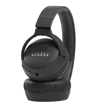 Наушники беспроводные Bluetooth JBL Tune 660NC накладные с микрофоном и шумоподавлением складные черные