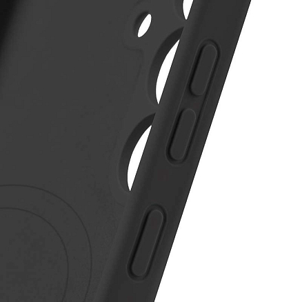 Чехол для Samsung Galaxy S25+ гибридный uBear Touch Mag Case Magsafe черный